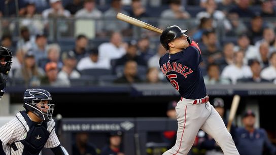 Final: Red Sox 3, Yankees 2  - Kiké Hernández RBI Single in Extras Gives the Sox the Lead taken at BSJ Headquarters (Red Sox)